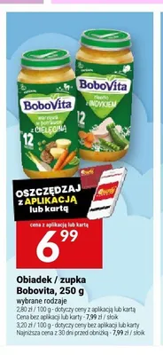 Obiadek / zupka Bobovita promocja w Twój Market