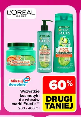 Kosmetyki do włosów marki Fructis promocja w Carrefour