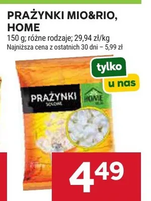 Prażynki mio&rio, home promocja w Stokrotka