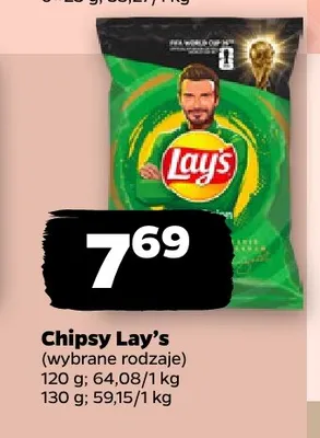 Chipsy Lay's Zielona Cebulka promocja w Netto