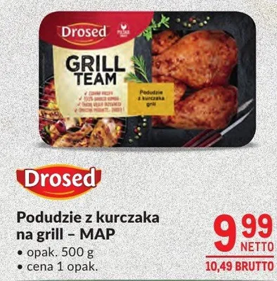 Podudzie z kurczaka na grill - MAP Drosed Grill Team promocja w Makro