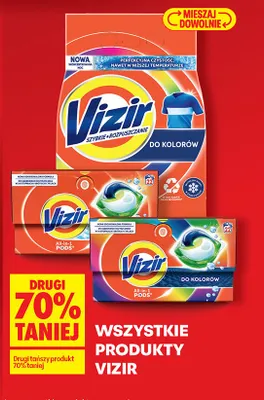 Wszystkie produkty Vizir promocja w Biedronka