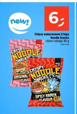 Chipsy makaronowe Crispy Noodle Snacks Original Flavour promocja w Dealz