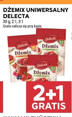 Dżemix uniwersalny 2:1 Delecta promocja w Stokrotka