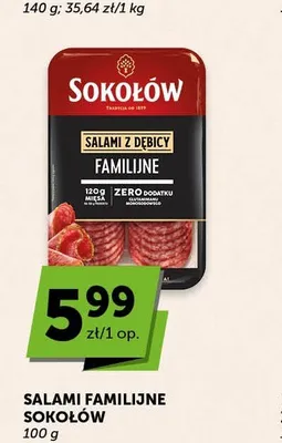 Salami familijne Sokołów promocja w ABC