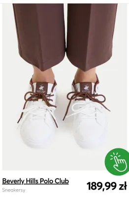 Sneakersy Beverly Hills Polo Club promocja w eobuwie.pl