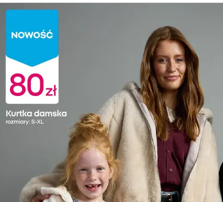 Kurtka damska promocja w Pepco