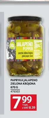 Papryka jalapeno zielona krojona Helcom promocja w Selgros