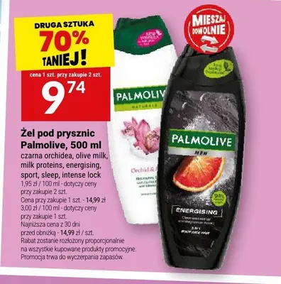 Żel pod prysznic Palmolive Intense Lock promocja w Twój Market