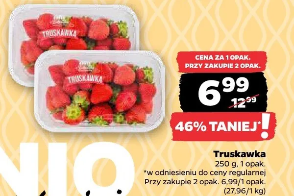 Truskawka promocja w Netto