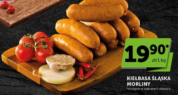 Kiełbasa śląska Morliny promocja w Euro Sklep
