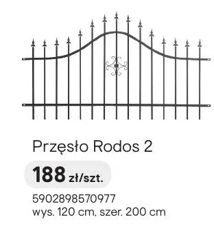 Przęsło Rodos 2 promocja w Castorama