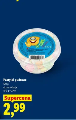 Pastylki pudrowe To Lubię promocja w Lidl