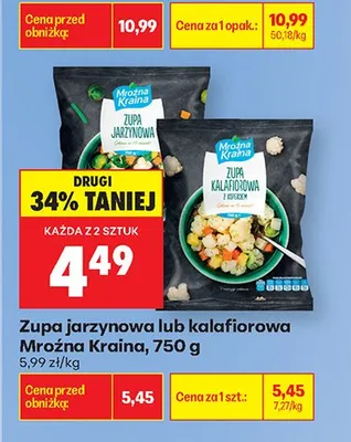 Zupa kalafiorowa promocja w Biedronka