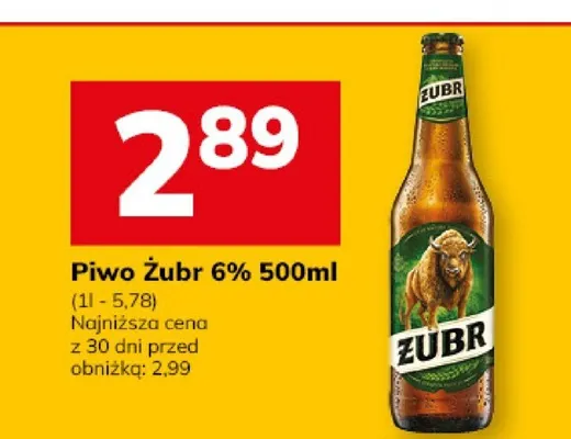 Piwo Żubr promocja w Hitpol