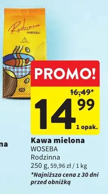 Kawa mielona Rodzinna promocja w Intermarche