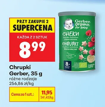 Chrupki Gerber promocja w Biedronka
