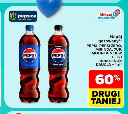 Napój gazowany Mountain Dew promocja w Carrefour