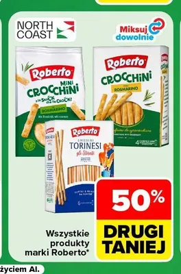 Paluszki chlebowe Roberto Crocchini Mini Rosmarino promocja w Carrefour