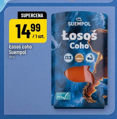 Łosoś coho Suempol promocja w POLOmarket