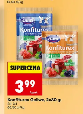 Konfiturex Gellwe 3:1 2-pak promocja w Biedronka