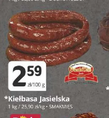 Kiełbasa jasielska SmakMięs promocja w Marketvita