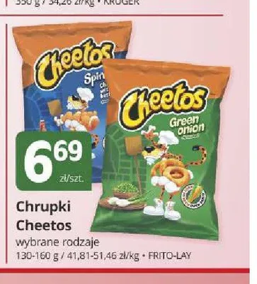 Chrupki Cheetos Spin promocja w Marketvita