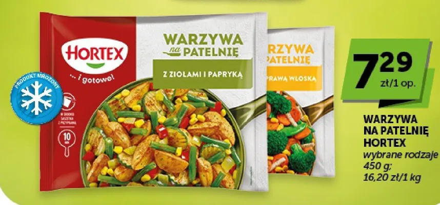 Warzywa na patelnię z przyprawą włoską Hortex promocja w ABC