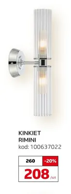 Kinkiet Rimini Markslöjd promocja w Komfort