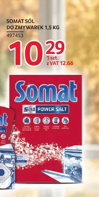 Sól do zmywarek Somat 5in1 Power Salt promocja w Selgros