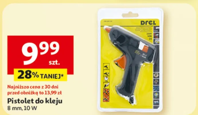 Pistolet do kleju promocja w Auchan