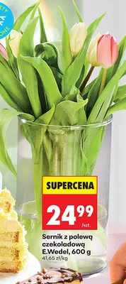 Sernik z polewą czekoladową promocja w Biedronka