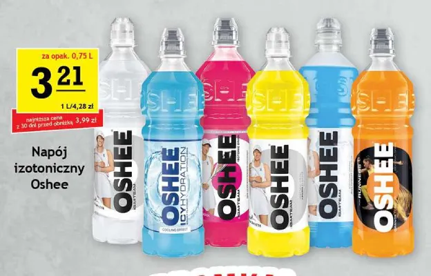 Napój izotoniczny Oshee promocja w Gram Market