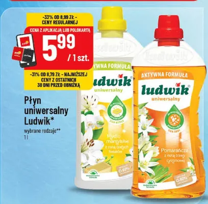 Płyn uniwersalny Ludwik promocja w POLOmarket