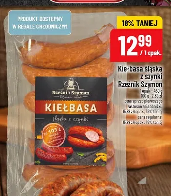 Kiełbasa śląska z szynki Rzeźnik Szymon promocja w POLOmarket