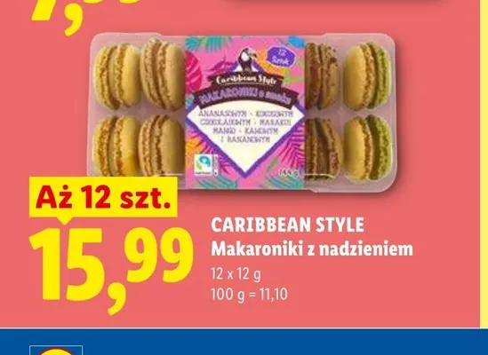 Makaroniki z nadzieniem Caribbean Style promocja w Lidl