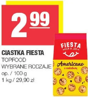 Ciastka Fiesta Americano promocja w SPAR
