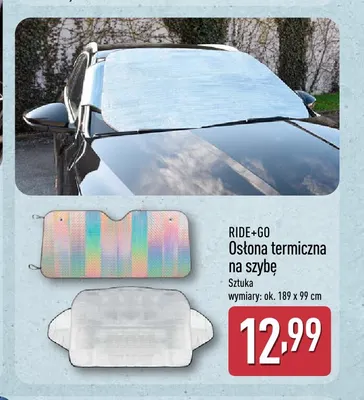 Osłona termiczna na szybę RIDE+GO promocja w Aldi