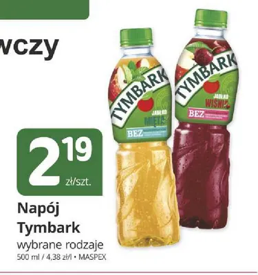 Napój Tymbark Jabłko Mięta promocja w Marketvita