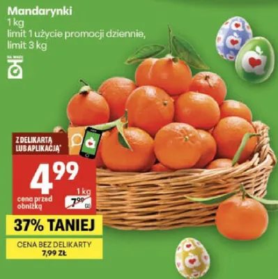 Mandarynki promocja w Delikatesy Centrum
