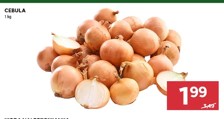 Cebula promocja w Stokrotka