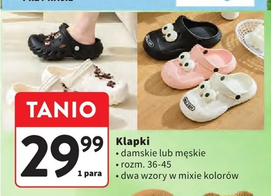Klapki męskie promocja w Intermarche