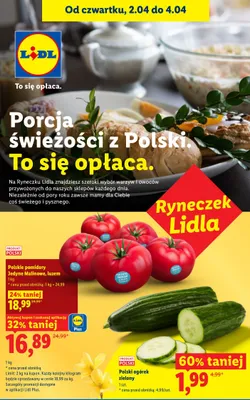 Pomidory polskie jedyne malinowe luzem promocja w Lidl