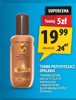 Turbo przyspieszacz opalania Kolastyna promocja w Arhelan