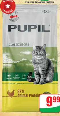 Karma dla kota z kurczakiem Pupil promocja w Dino