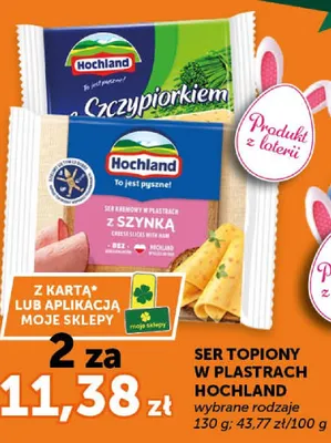 Ser topiony w plastrach wybrane rodzaje promocja w Euro Sklep