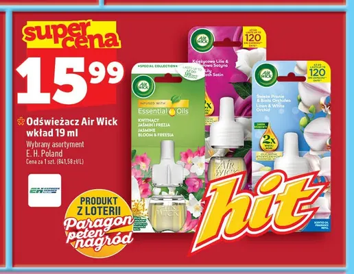 Odświeżacz powietrza Air Wick wkład promocja w TOPAZ