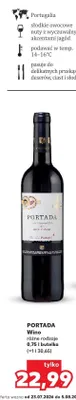 Wino czerwone słodkie Portada Medium Sweet promocja w Kaufland