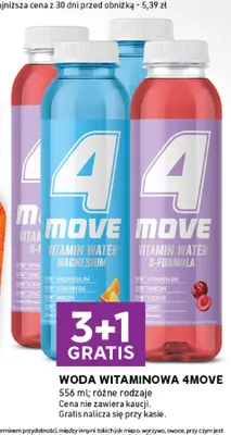Woda witaminowa 4Move promocja w Stokrotka