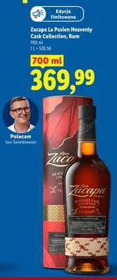 Rum Zacapa La Pasion Heavenly Cask Collection promocja w Lidl